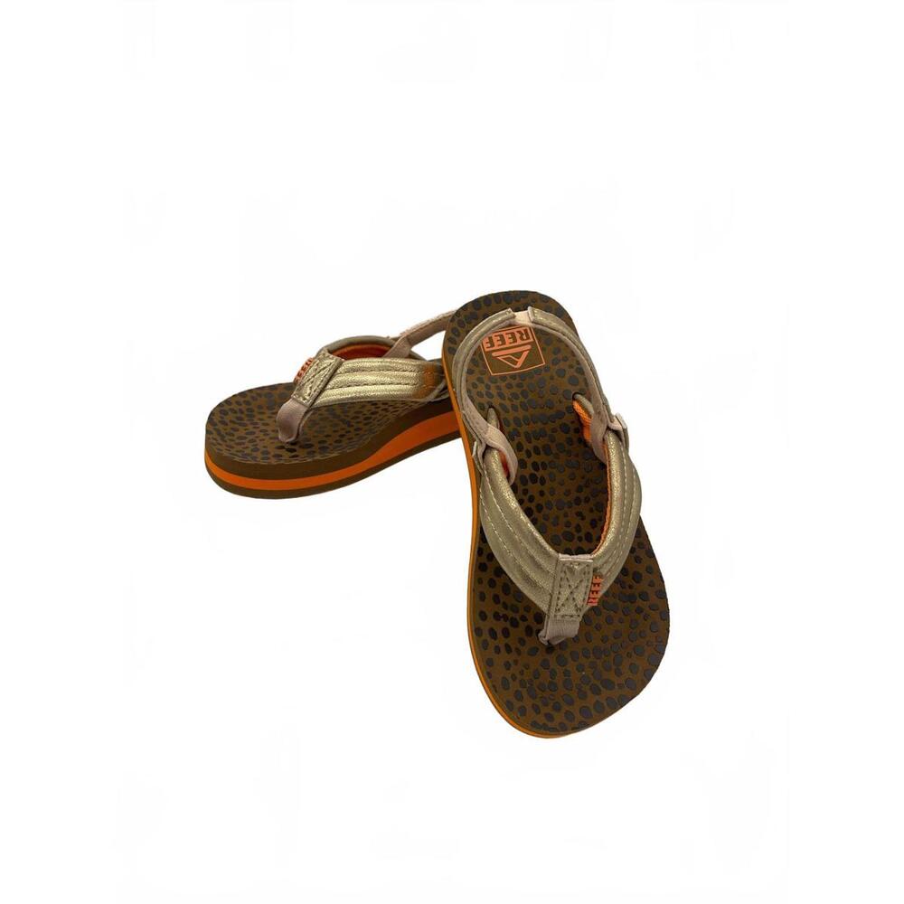 REEF Stylish Comfortable Flip Flops - Perfect Summer Footwear Kids's Size 11